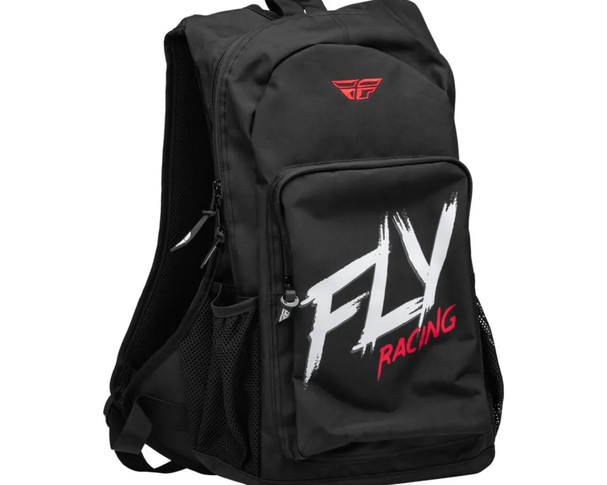 Fly Racing Bags & Packs|Jump Pack Backpack (Black/White) (35L)