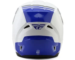 Fly Racing Helmets|Helmets|Kinetic Verdict Helmet (White/Blue/Grey) (2XL)