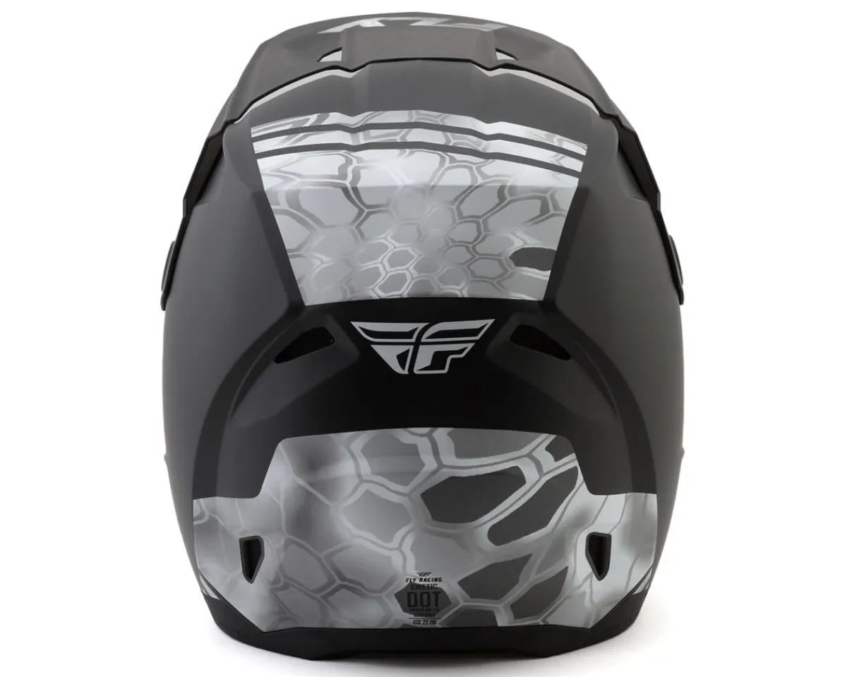Fly Racing Helmets|Helmets|Kinetic Verdict Kryptek Helmet (Black/Grey) (XS)