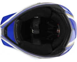 Fly Racing Helmets|Clothing Sale|Kinetic Vision Full Face Helmet (White/Blue) (XL)