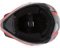 Fly Racing Helmets|Clothing Sale|Kinetic Vision Full Face Helmet (Red/Grey) (XL)