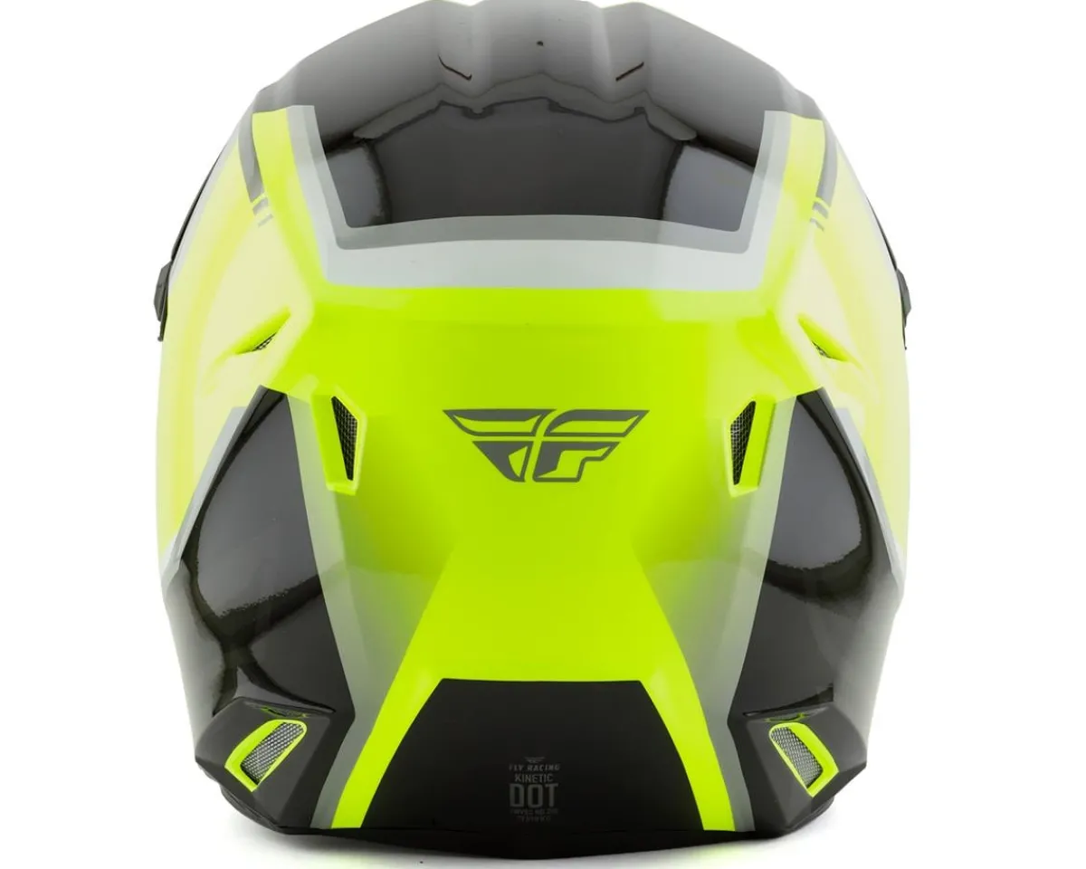 Fly Racing Helmets|Clothing Sale|Kinetic Vision Full Face Helmet (Hi-Vis/Black) (XL)