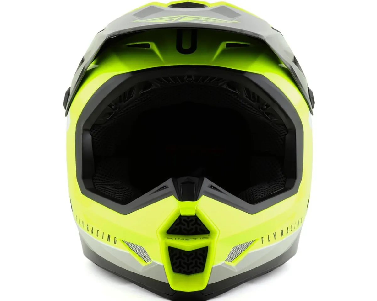 Fly Racing Helmets|Clothing Sale|Kinetic Vision Full Face Helmet (Hi-Vis/Black) (XL)