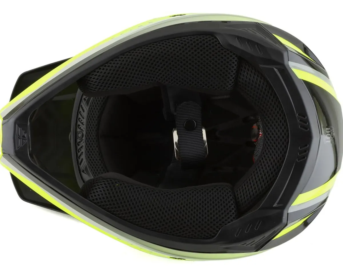 Fly Racing Helmets|Clothing Sale|Kinetic Vision Full Face Helmet (Hi-Vis/Black) (XL)