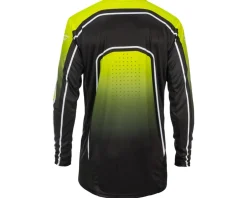 Fly Racing Jerseys|Rayce Bicycle Jersey (Lime/Black/White) (S)