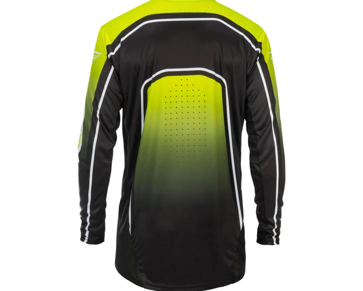 Fly Racing Jerseys|Rayce Bicycle Jersey (Lime/Black/White) (S)
