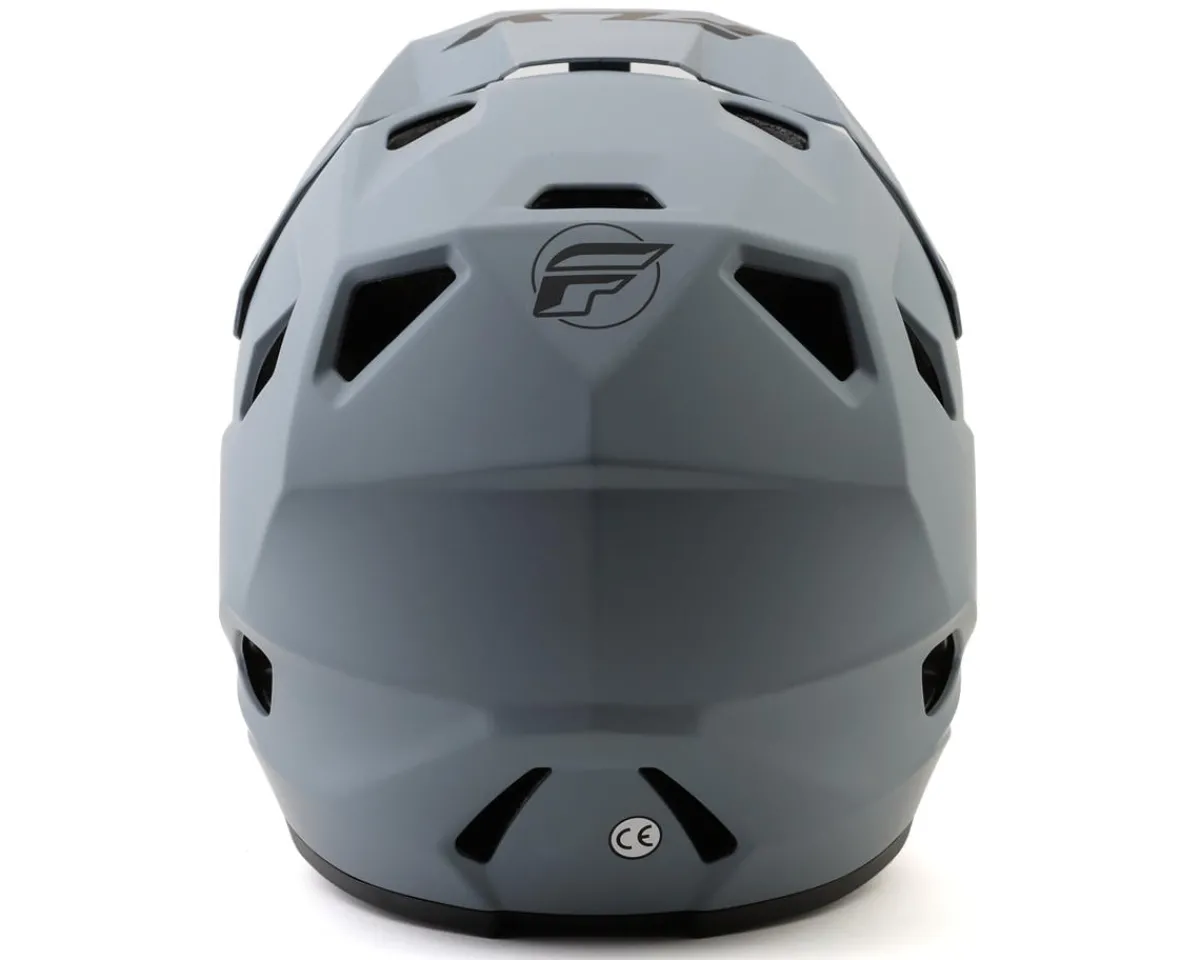 Fly Racing Helmets|Helmets|Rayce Solid Full Face Helmet (Matte Grey) (XL)