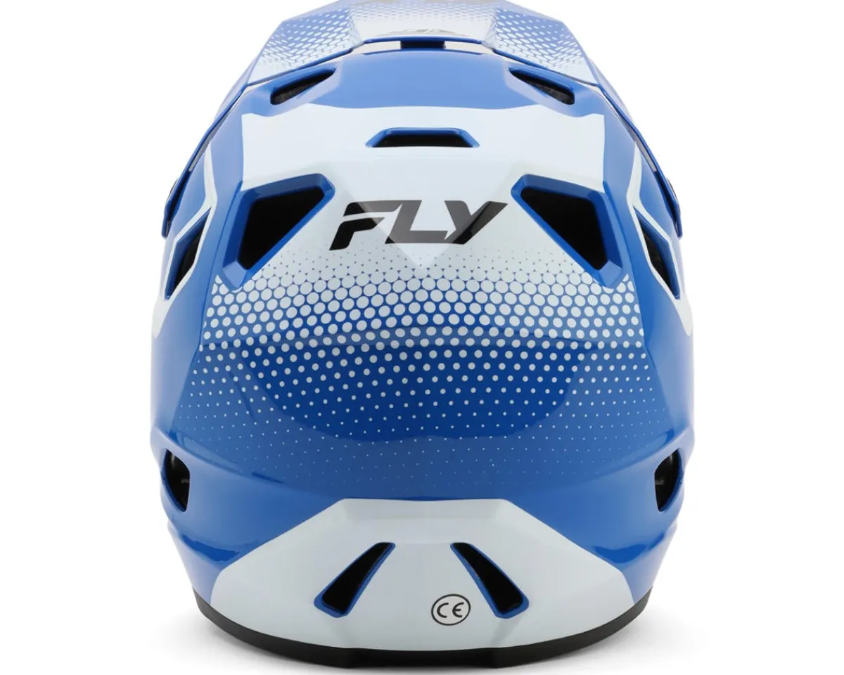 Fly Racing Helmets|Youth & Kids|Rayce Sonar Youth Bicycle Helmet (Blue/White/Black) (Youth L)