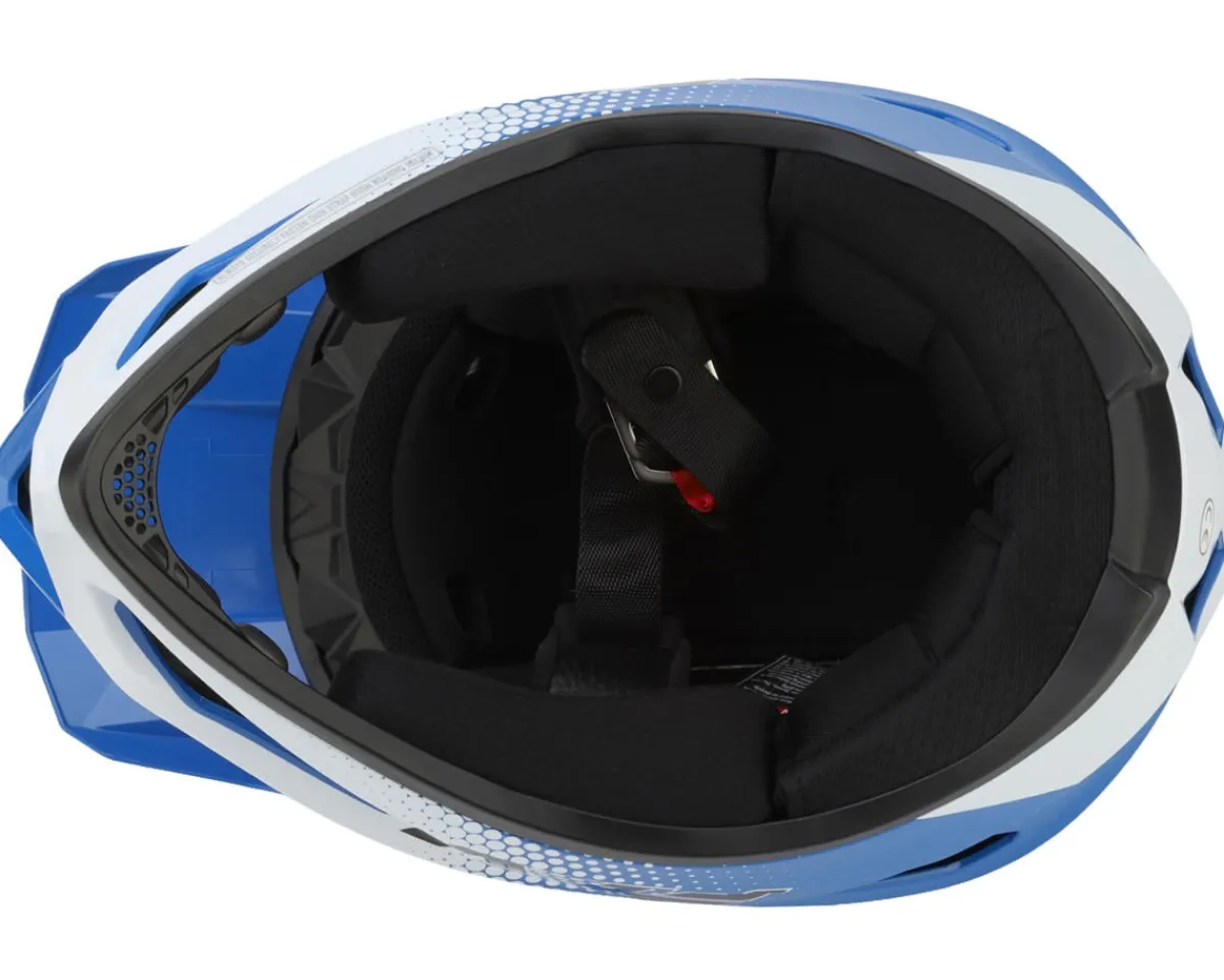 Fly Racing Helmets|Youth & Kids|Rayce Sonar Youth Bicycle Helmet (Blue/White/Black) (Youth L)