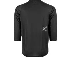 Fly Racing Clothing Sale|Jerseys|Ripa 3/4 Sleeve Jersey (Black/Grey) (S)