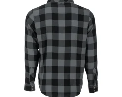 Fly Racing Clothing Sale|Casual Clothing|Tek Flannel (Black/Grey) (S)