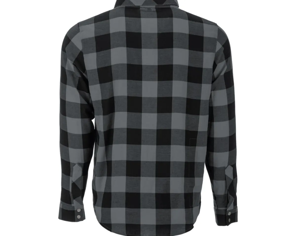 Fly Racing Clothing Sale|Casual Clothing|Tek Flannel (Black/Grey) (S)
