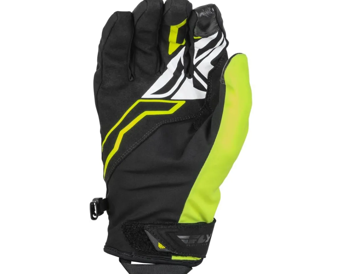 Fly Racing Clothing Sale|Clothing Accessories|Title Winter Gloves (Black/Hi-Vis) (S)