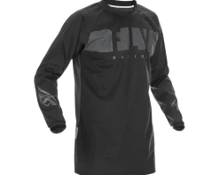 Fly Racing Clothing Sale|Jerseys|Windproof Jersey (Black/Grey) (2XL)
