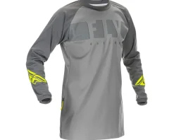 Fly Racing Clothing Sale|Jerseys|Windproof Jersey (Grey/Hi Vis) (S)