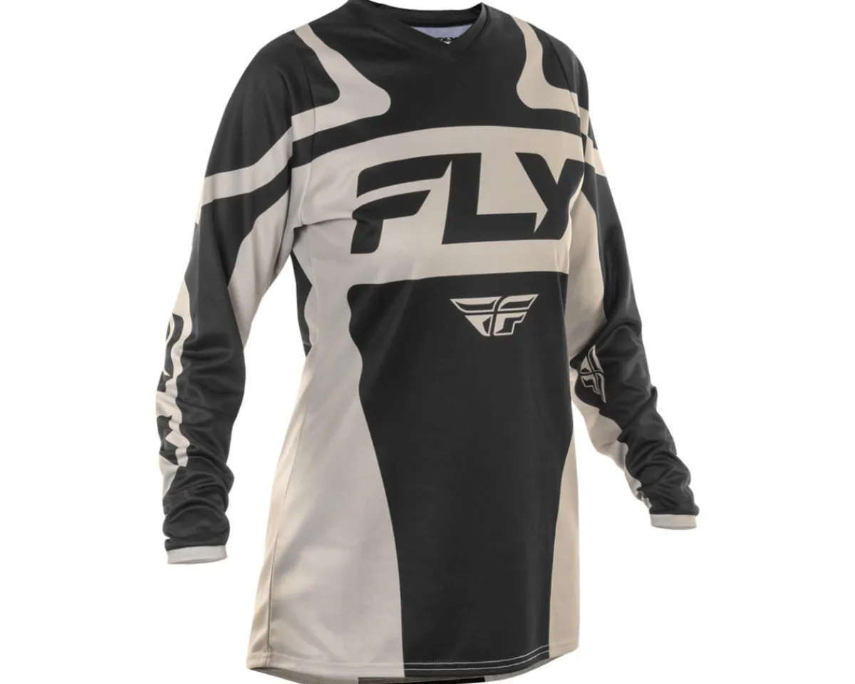 Fly Racing Clothing Sale|Women'S|Women's F-16 Jersey (Black/White) (S)