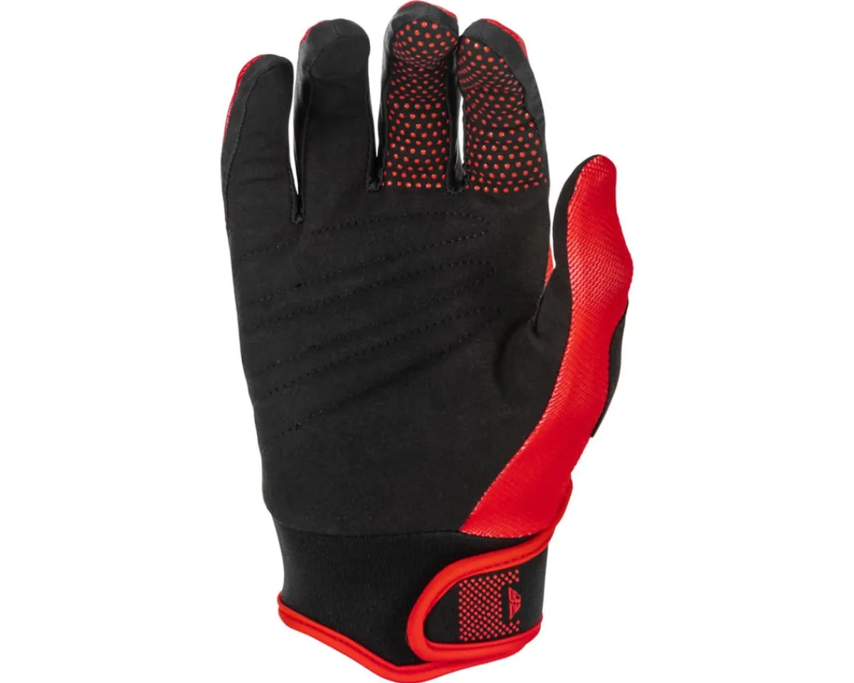 Fly Racing Clothing Accessories|Summer Essentials|Youth F-16 Gloves (Red/Black/White) (Youth L)