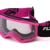 Fly Racing Sunglasses & Goggles|Youth & Kids|Youth Focus Goggle (Black/Pink) (Clear Lens)