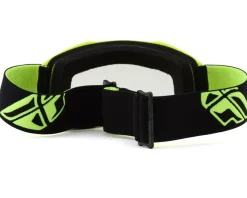Fly Racing Sunglasses & Goggles|Youth & Kids|Youth Focus Goggle (Hi-Vis/Black) (Clear Lens)