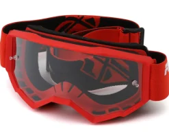Fly Racing Sunglasses & Goggles|Youth & Kids|Youth Focus Goggle (Red/Black) (Clear Lens)