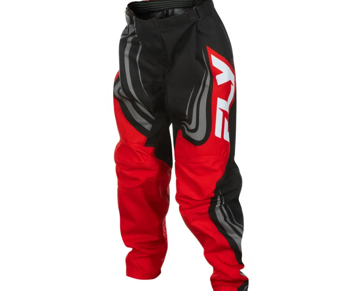 Fly Racing Clothing Sale|Tights & Pants|Youth F-16 Pants (Black/Red/White) (24)