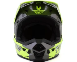 Fly Racing Helmets|Helmets|Youth Kinetic Surge Helmet (Grey/Hi-Vis) (Youth S)