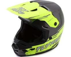 Fly Racing Helmets|Helmets|Youth Kinetic Surge Helmet (Grey/Hi-Vis) (Youth S)