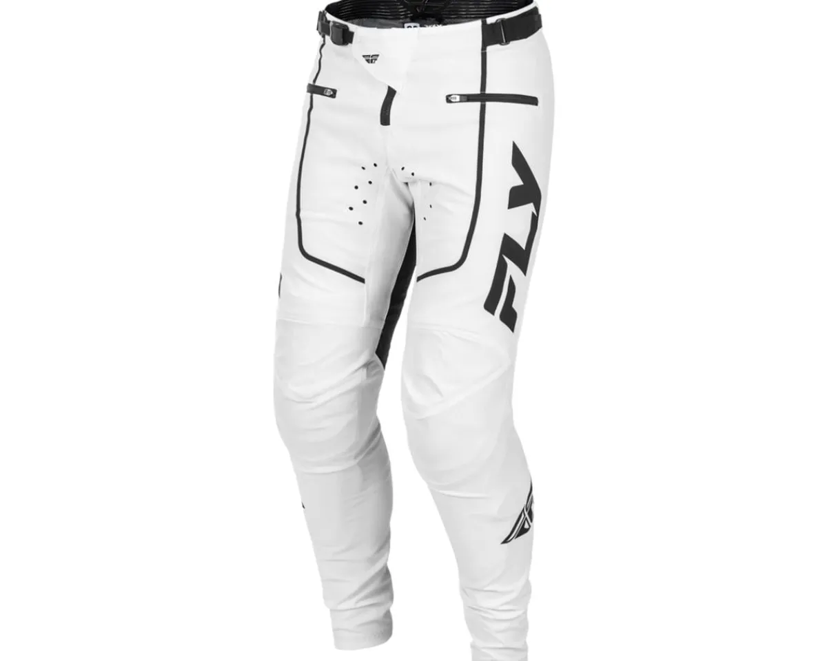 Fly Racing Clothing Sale|Tights & Pants|Youth Rayce Bicycle Pants (White/Black) (20)