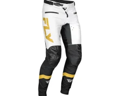 Fly Racing Tights & Pants|Youth & Kids|Youth Rayce Bicycle Pants (White/Black/Gold) (18)