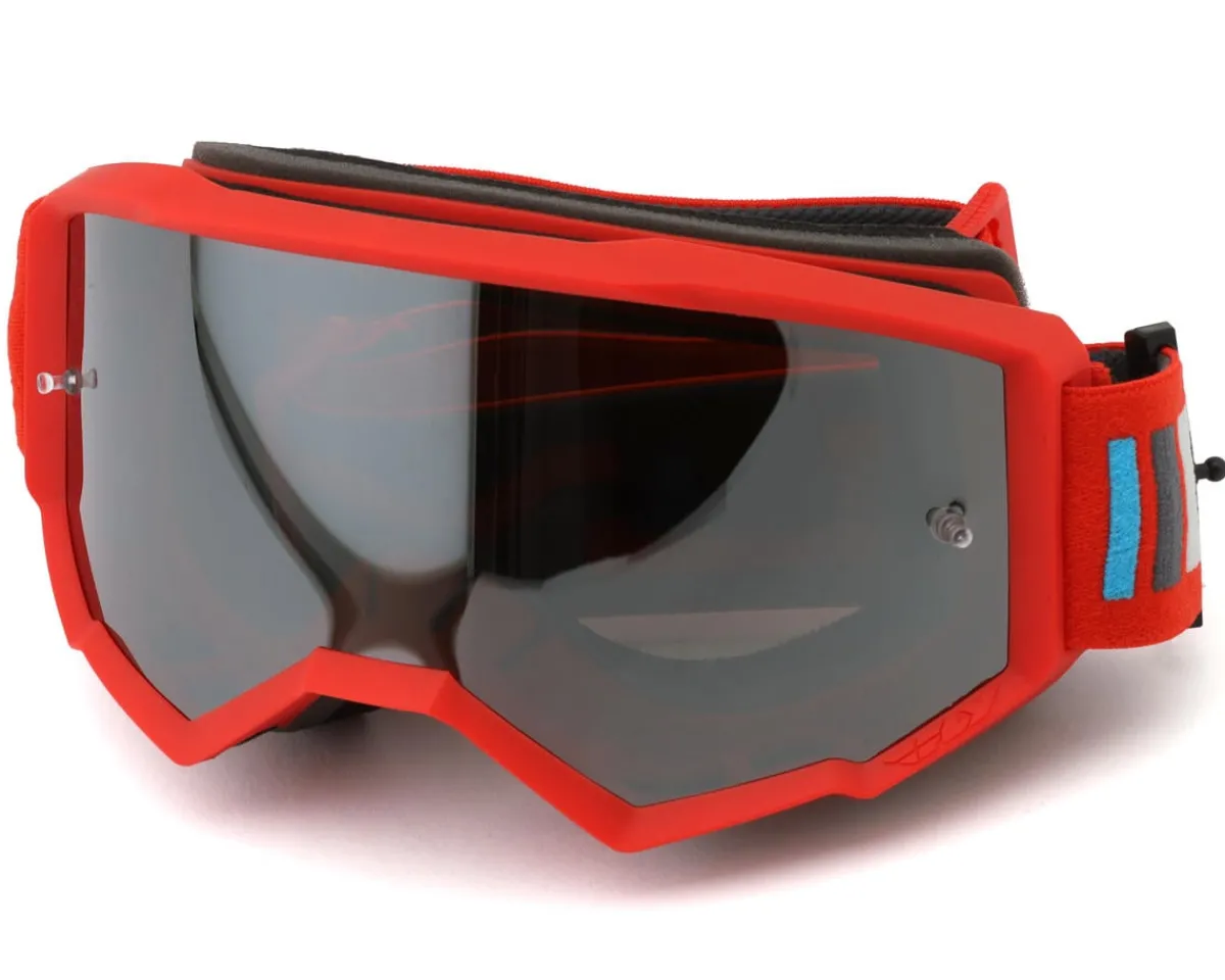 Fly Racing Clothing Sale|Sunglasses & Goggles|Youth Zone Goggle (Red/Charcoal/Smoke Lens)