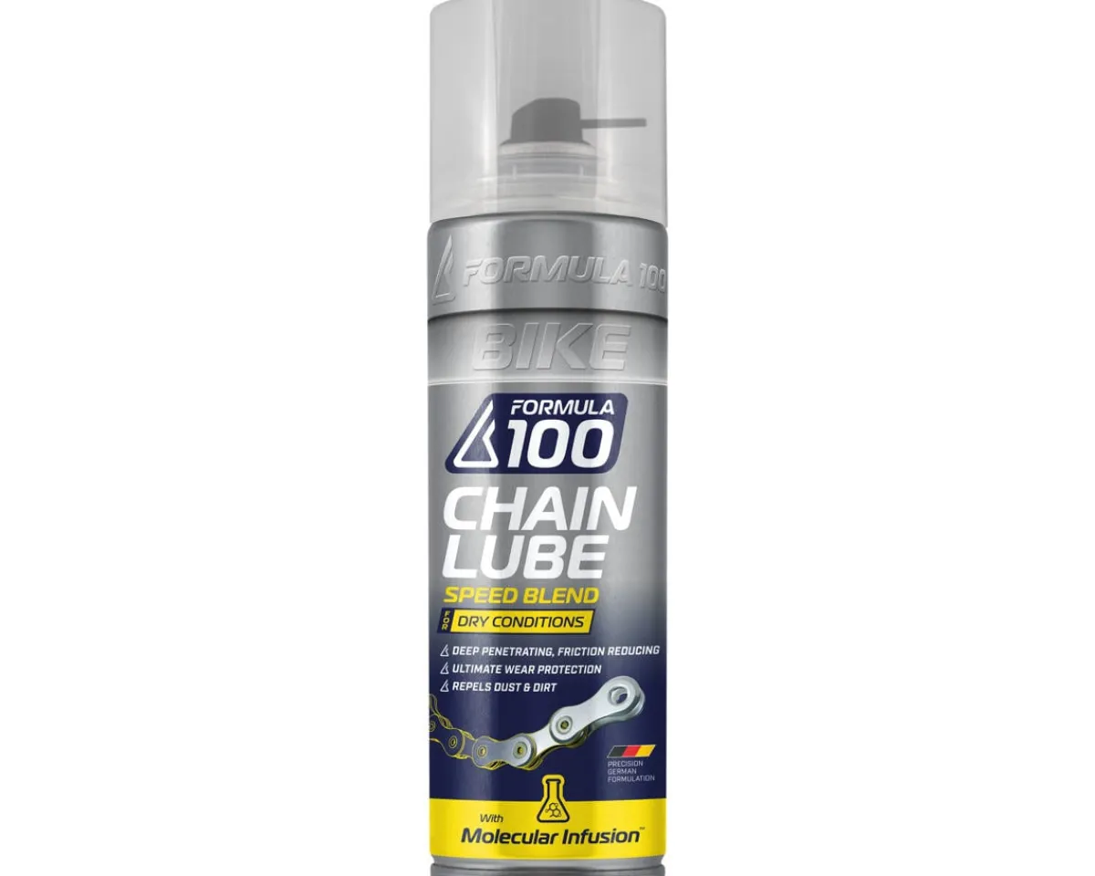 Formula 100 Lubes, Greases, & Oils|Chains & Accessories|Dry Conditions Chain Lube (Aerosol) (300ml)