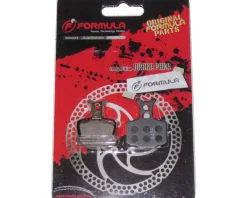 Formula Italy Brakes|Disc Brake Pads (Organic) (Formula Mega/One) (Steel Back) (1 Pair)