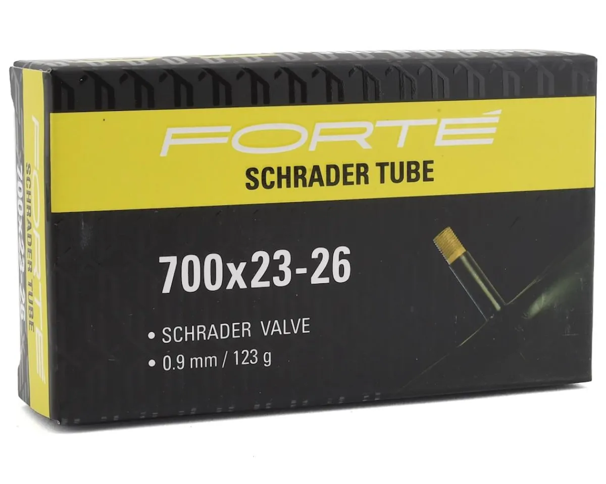 Forte Tubes|700c Inner Tube (Schrader) (23 - 28mm) (33mm)