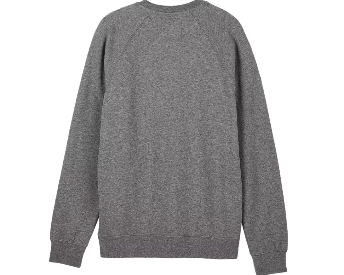 Fox Racing Casual Clothing|Absolute Fleece Crew Sweatshirt (Heather Graphite) (S)
