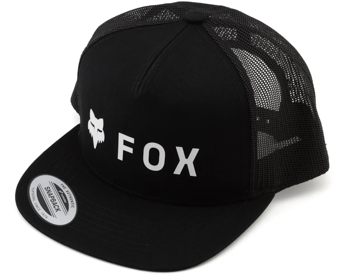 Fox Racing Casual Clothing|Summer Essentials|Absolute Mesh Snapback Hat (Black) (Universal Adult)