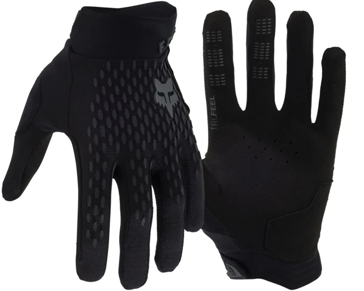 Fox Racing Clothing Accessories|Defend Long Finger Gloves (Black) (S)