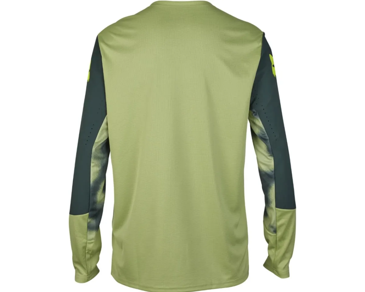 Fox Racing Jerseys|Defend Taunt Long Sleeve Jersey (Pale Green) (S)