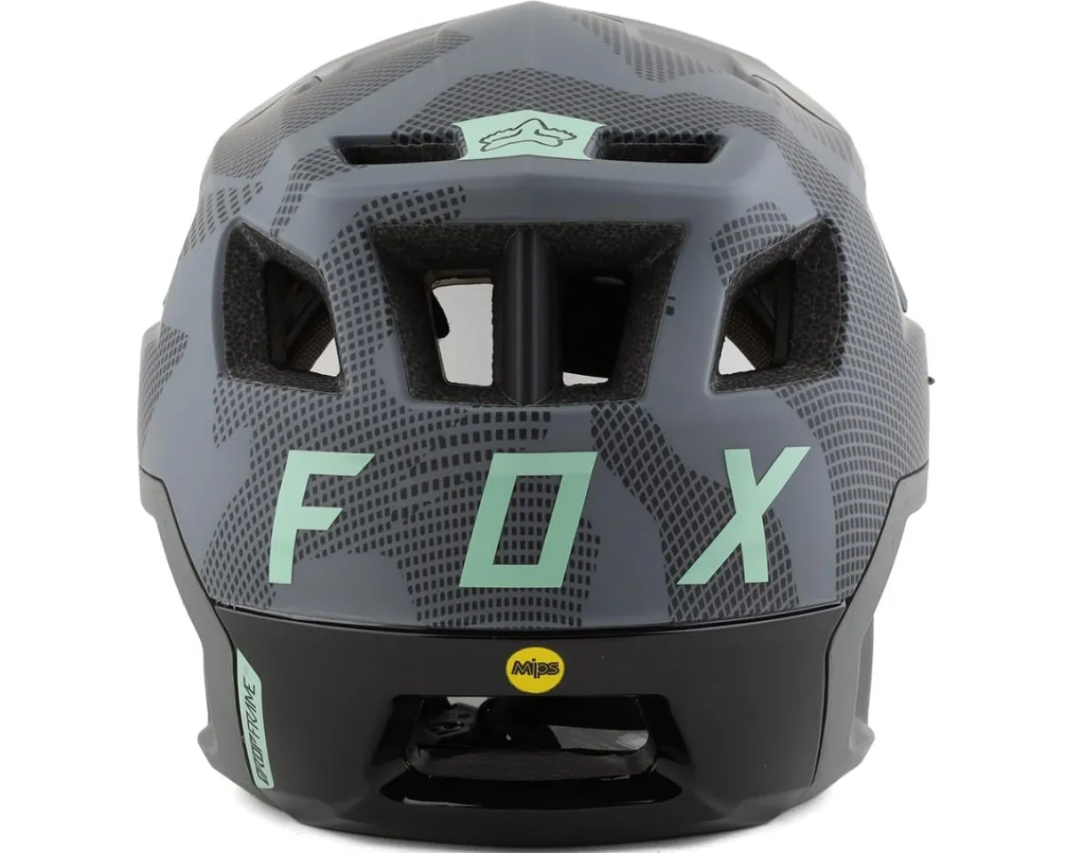 Fox Racing Helmets|Dropframe Pro MIPS Helmet (Grey Camo) (S)