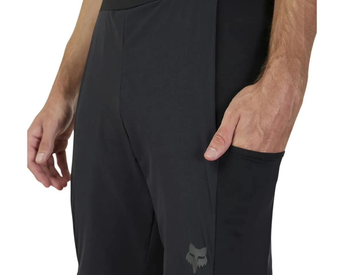 Fox Racing Shorts & Bibs|Flexair Ascent Cargo Bib Shorts (Black) (S)
