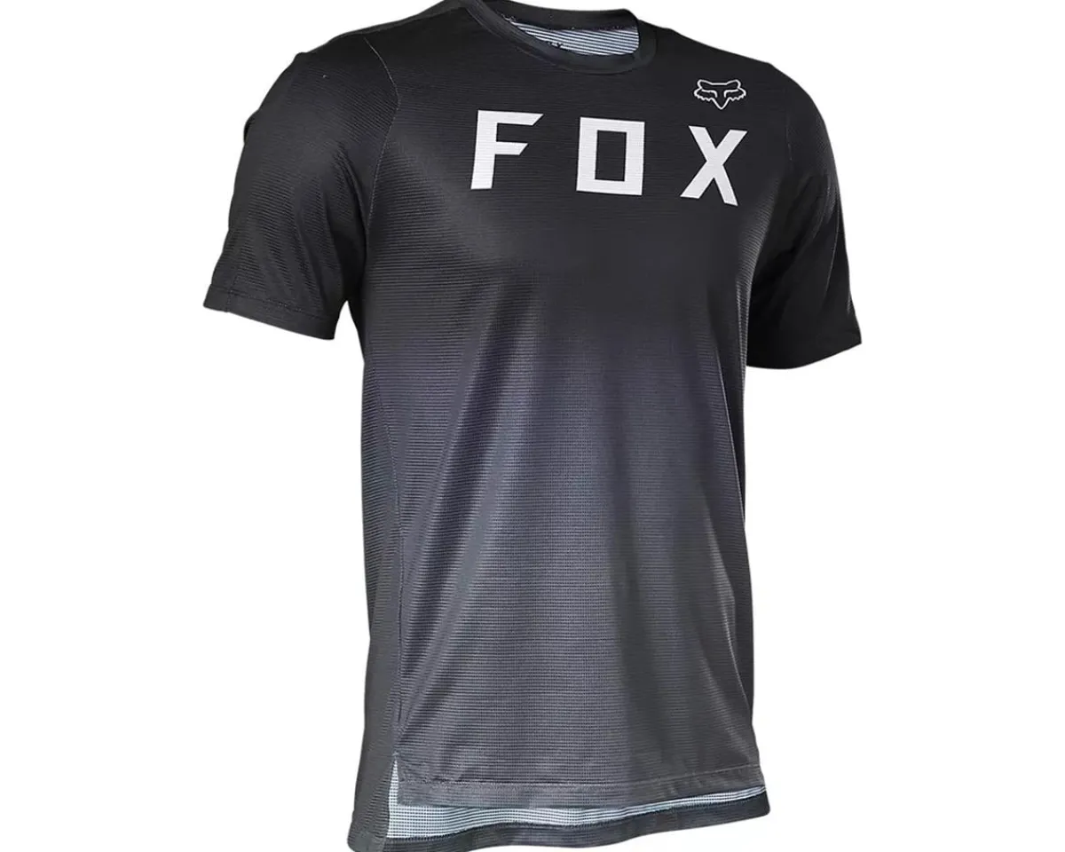 Fox Racing Clothing Sale|Jerseys|Flexair Short Sleeve Jersey (Black) (S)