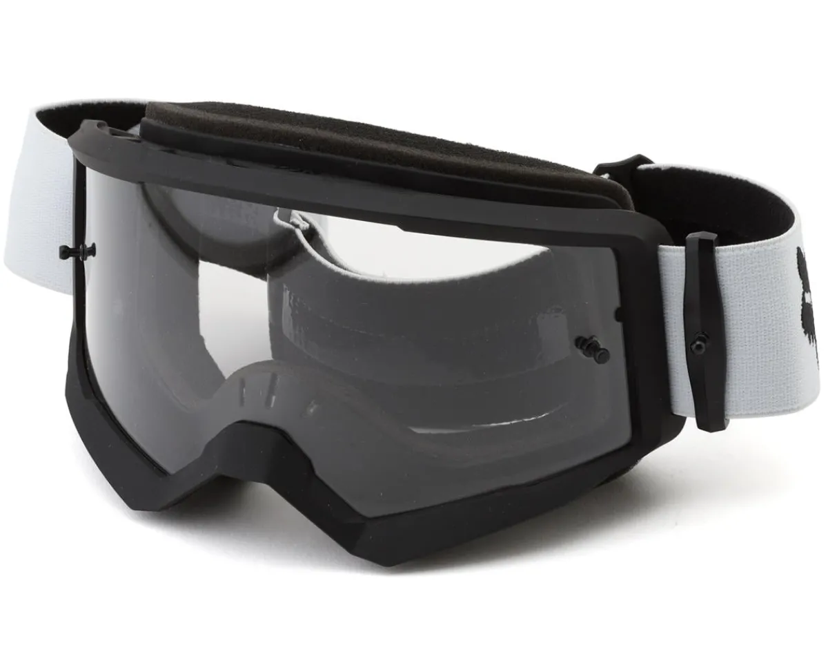 Fox Racing Sunglasses & Goggles|MTB Main Goggles (White) (Clear Lens) (Universal Adult)