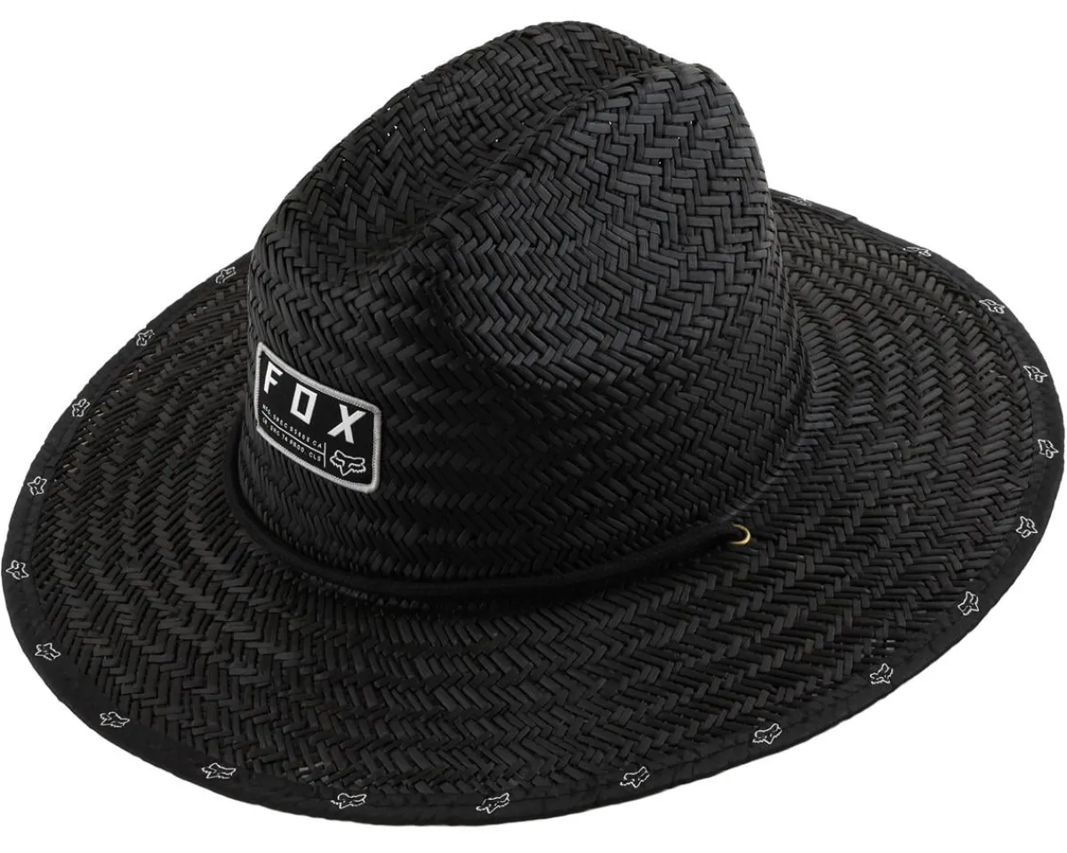 Fox Racing Casual Clothing|Summer Essentials|Non Stop Straw Hat (Black) (Universal Adult)