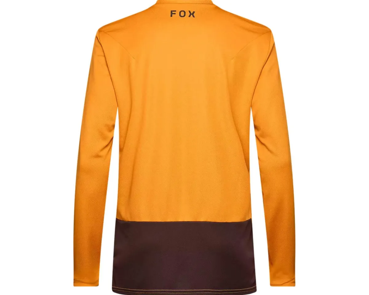 Fox Racing Jerseys|Ranger Fox Head Long Sleeve Jersey (Carmel Brown) (S)
