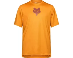 Fox Racing Summer Essentials|Holiday Shopping|Ranger Fox Head Short Sleeve Jersey (Carmel Brown) (S)