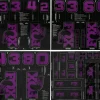 Fox Suspension Suspension|All Mountain Fork and Shock Decal Kit (Imperial Purple)