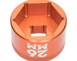 Fox Suspension Tools|Chamferless Topcap Socket (For 32 Forks) (26mm) (3/8 Drive)