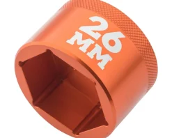 Fox Suspension Tools|Chamferless Topcap Socket (For 32 Forks) (26mm) (3/8 Drive)