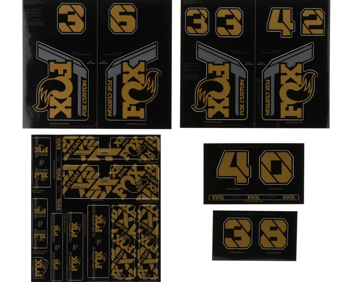 Fox Suspension Suspension|Custom Decal Kit (Kashima) (All Models Except Step Casts)