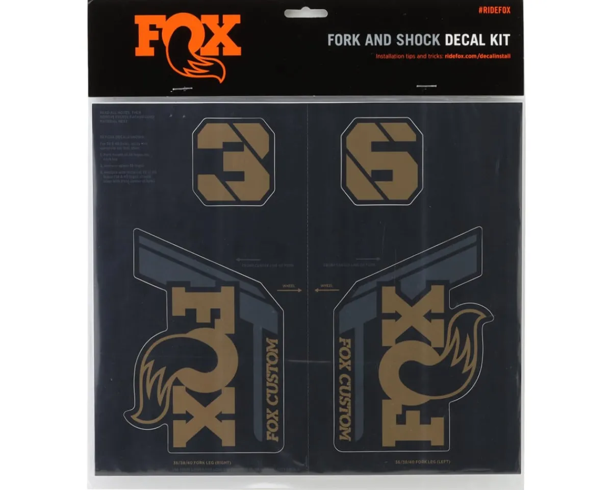 Fox Suspension Suspension|Custom Decal Kit (Kashima) (All Models Except Step Casts)