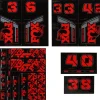 Fox Suspension Suspension|Custom Decal Kit (Red) (All Models Except Step Casts)